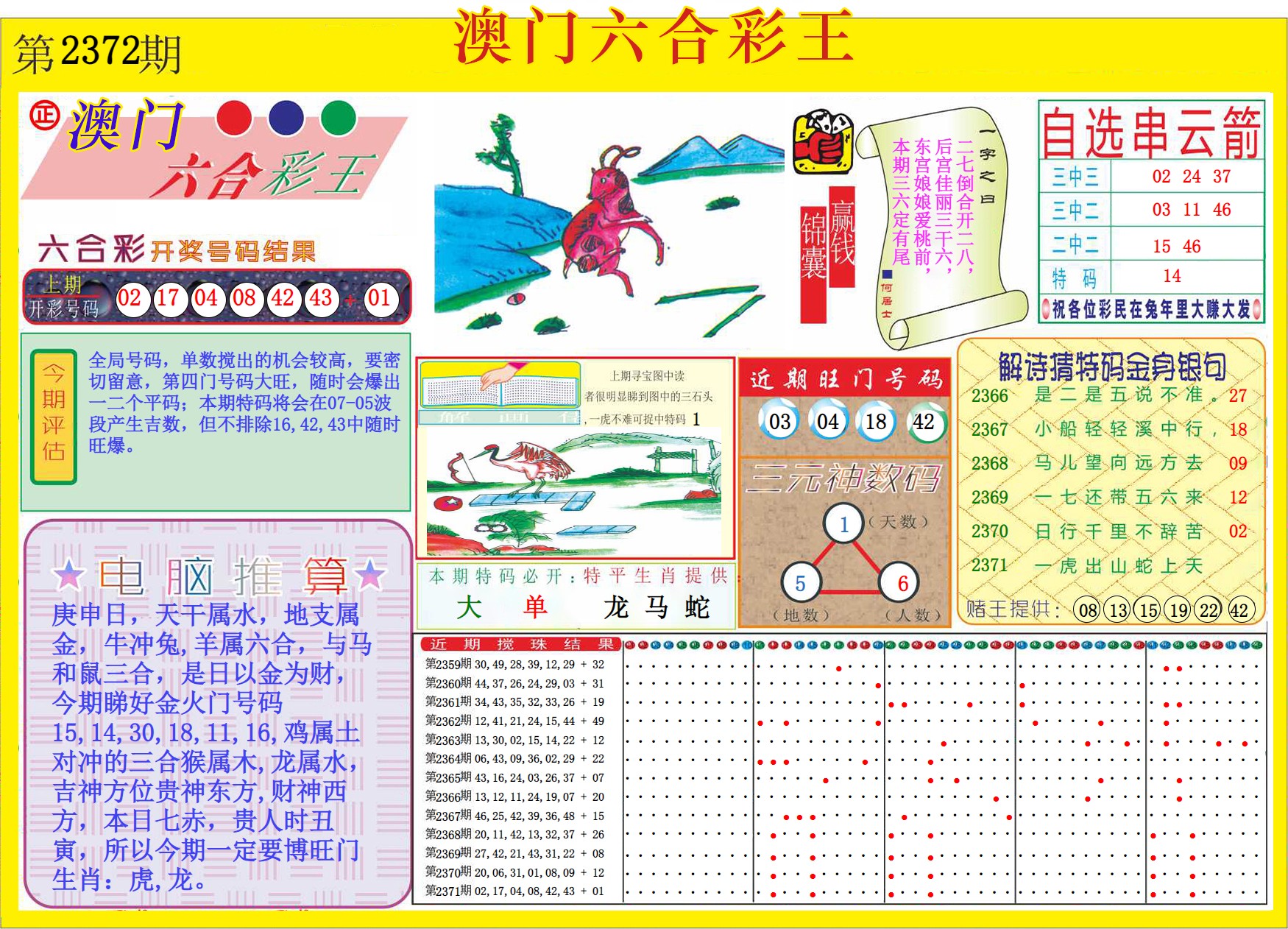  澳门六合彩王01